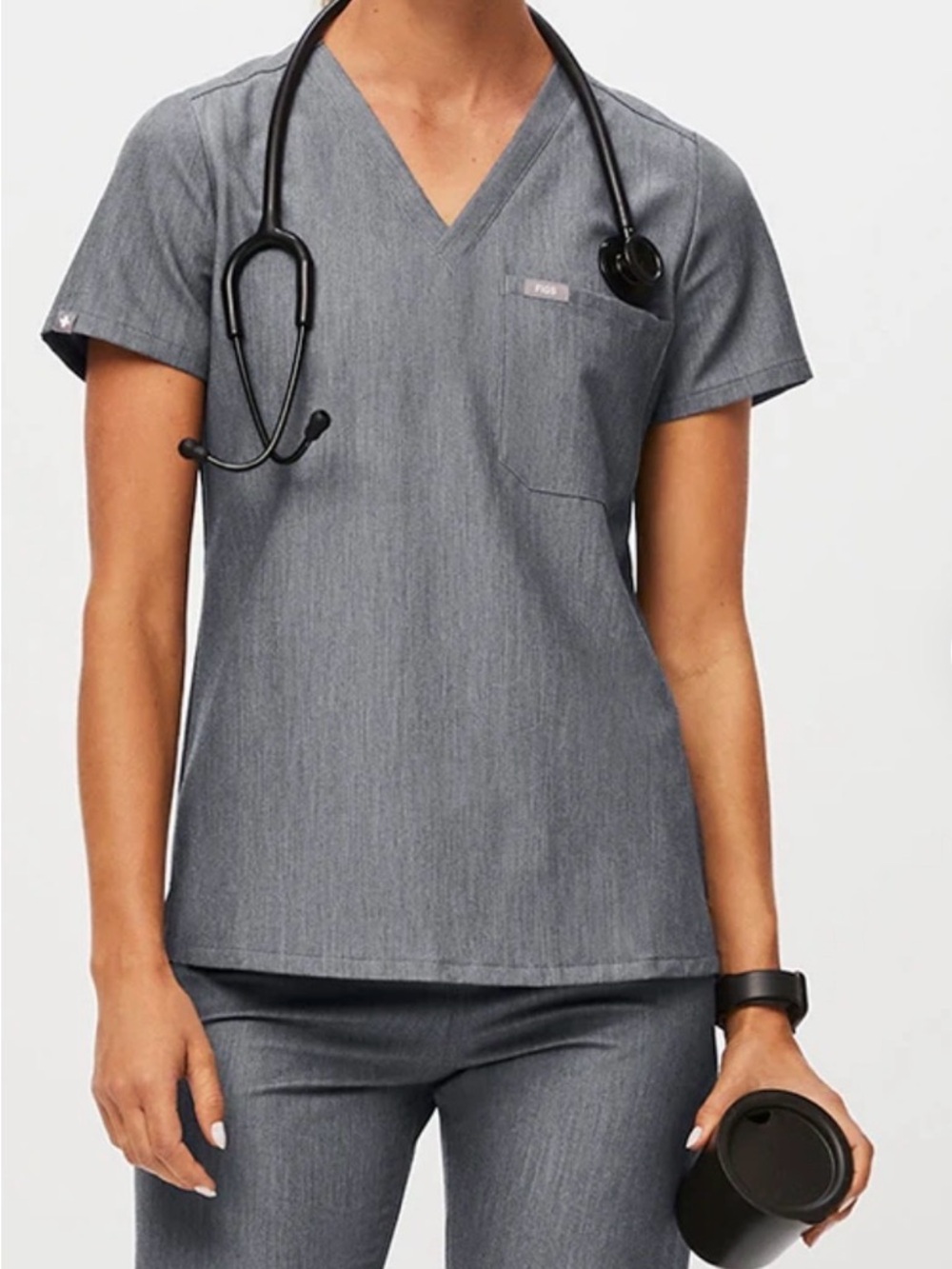 Figs Catarina One-Pocket Scrub Top